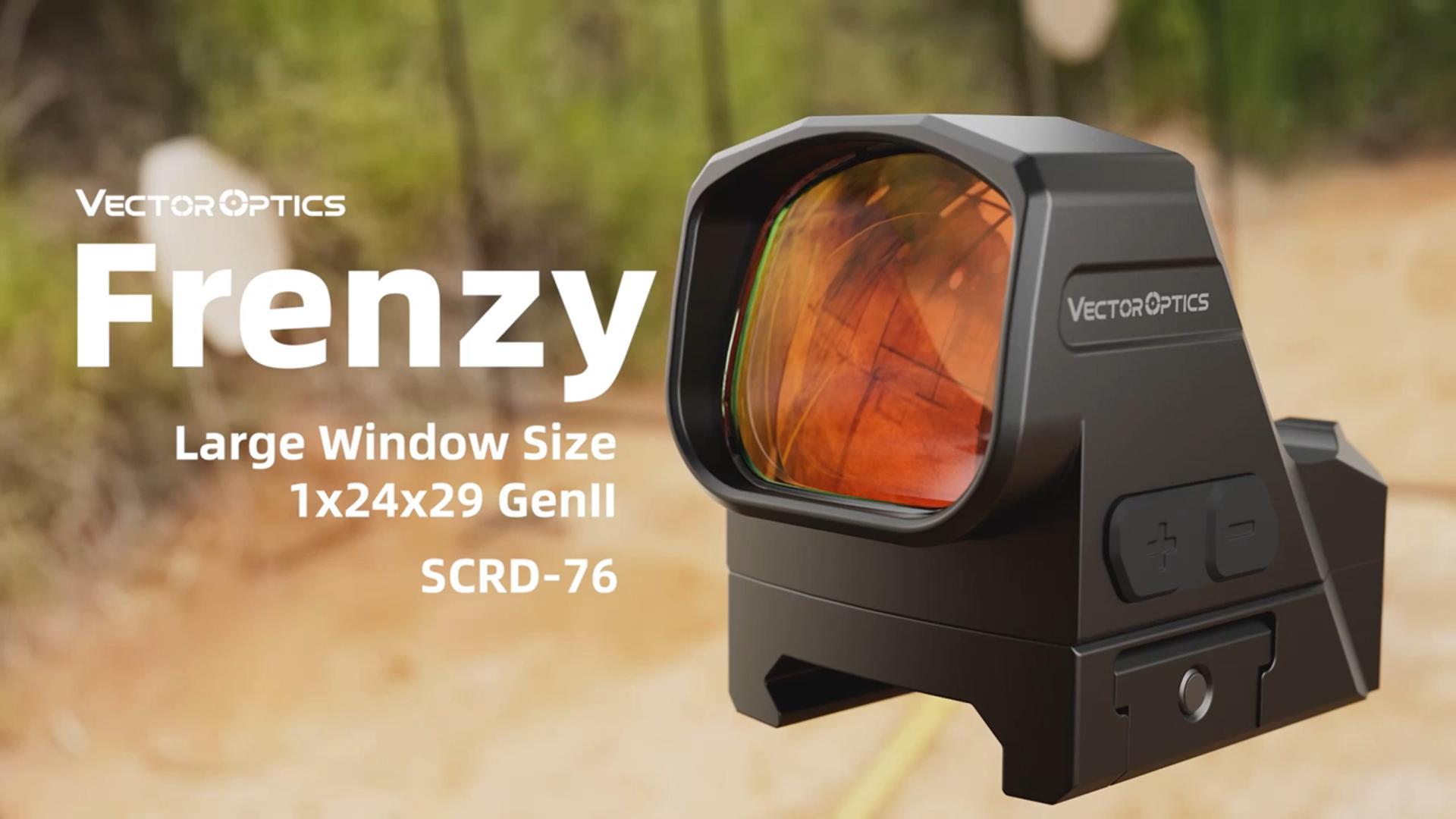 Amazon.com : Vector Optics Genii Frenzy 1x24x29 6MOA Red Dot