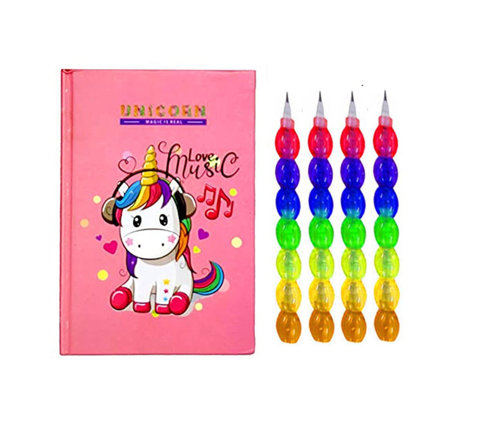 KOBBET 5Pcs Unicorn Party Favor Return Gift Set For Kids,Unicorn Return Gift For Kids Birthdays With Diary Unicorn Theme School Stationery Return Gifts For A Birthday Party For Kids(Style 3),80 Pages (B0BRSHZJBF) Amazon Price History, Amazon Price Tracker