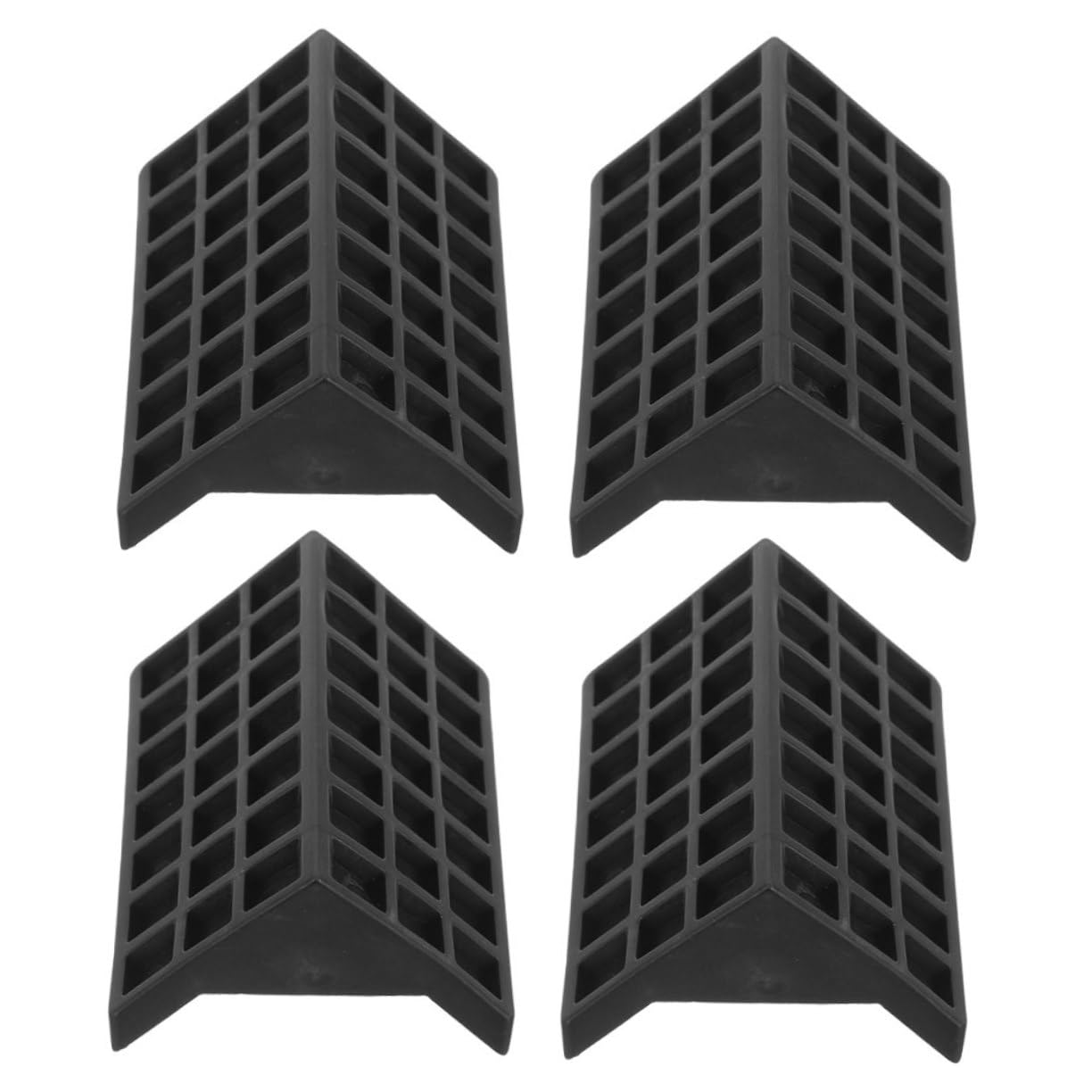 TOYANDONA 3 Set Tavolo Pong con Angolari Protezione Resistente Facile Installare Nera Estende La Durata del Tavolo Tennis 4 * 3