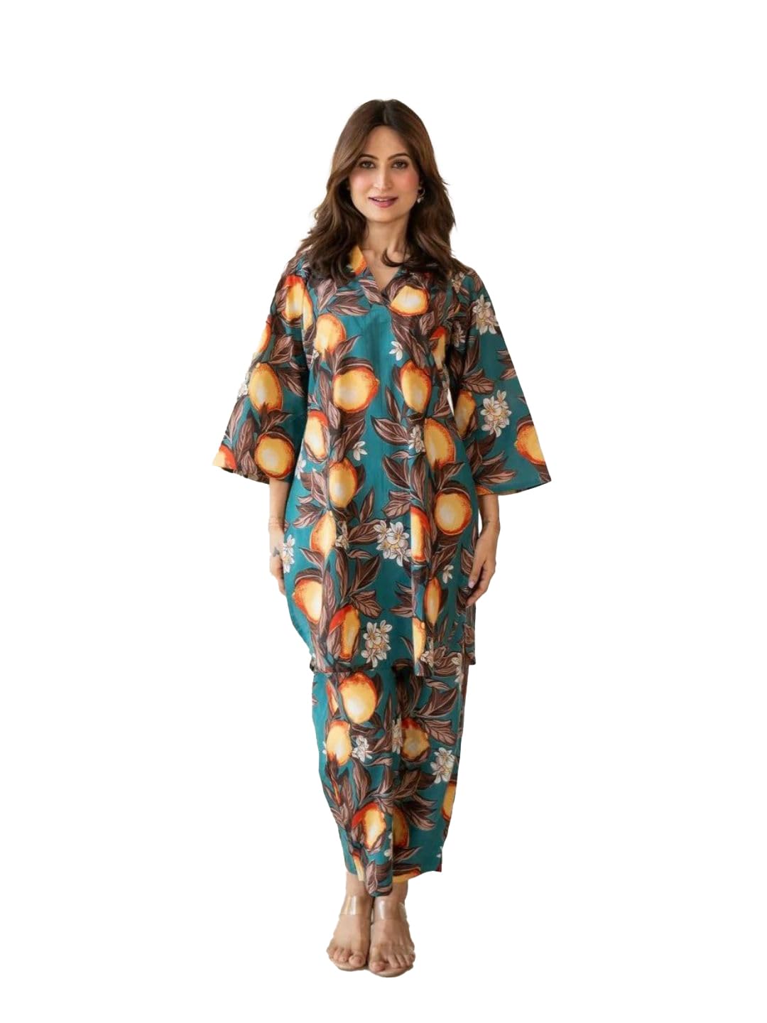 trendy queen Co Ord Set | Casual Wear Pant Top Set | Fancy Co-Ord Set | Full Pair Set | Coord Sets for Women | Top Pant Set (SD798)-picture-14