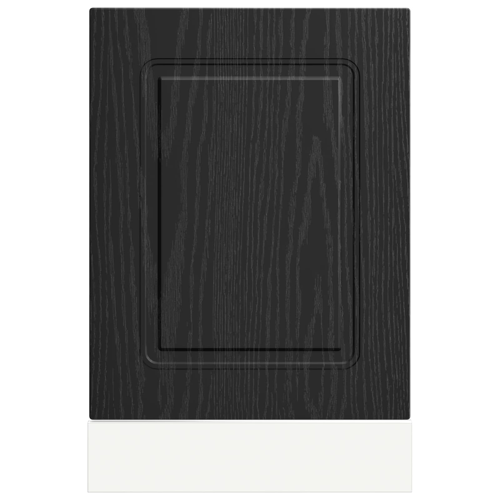 Lavastoviglie Kalmar nero effetto rovere