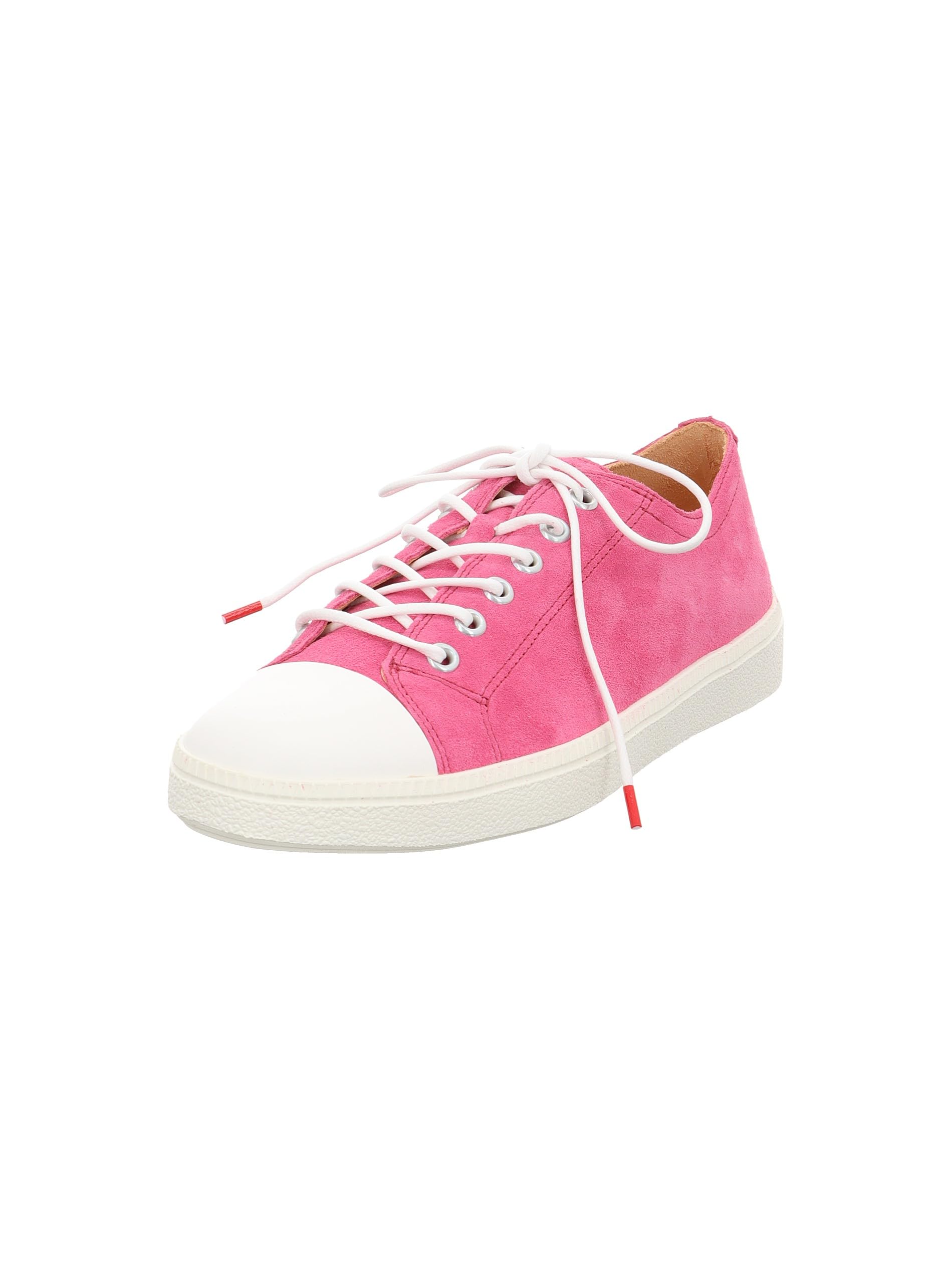 Think! Damen TURNA chromfrei gegerbte nachhaltige Halbschuhe, Fuxia/Kombi 5070