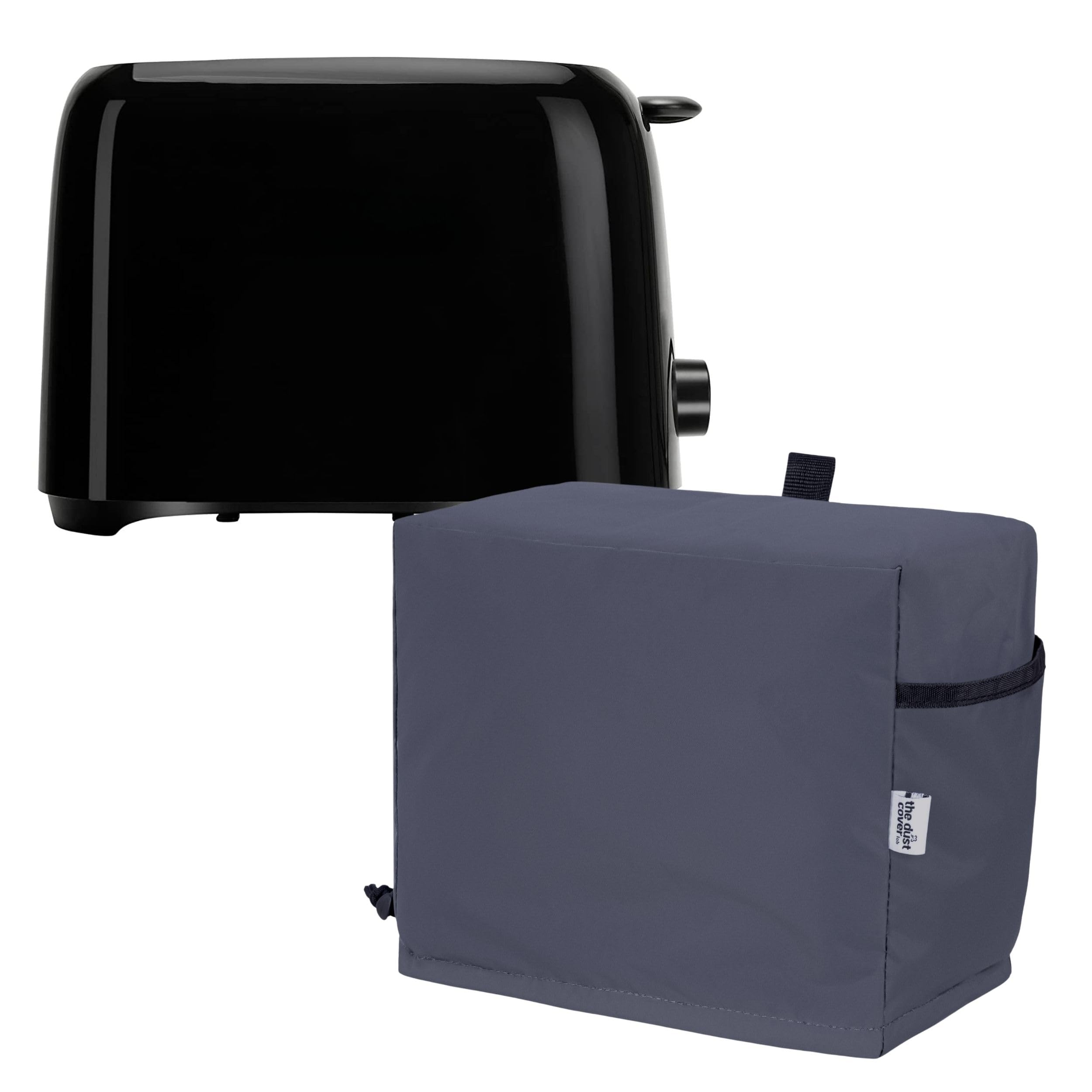 Toaster Dust Cover for 2 Slice Toaster - Dustroof and Waterproof Dust Cover Kitchen Accessories for Kitchen Small Applainces - Grey-image-39