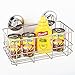iPEGTOP Suction Cup Deep Shower Caddy Bath Wall Shelf for Large Shampoo Shower Gel Holder Bathroom Storage - Rustproof Stainless Steel