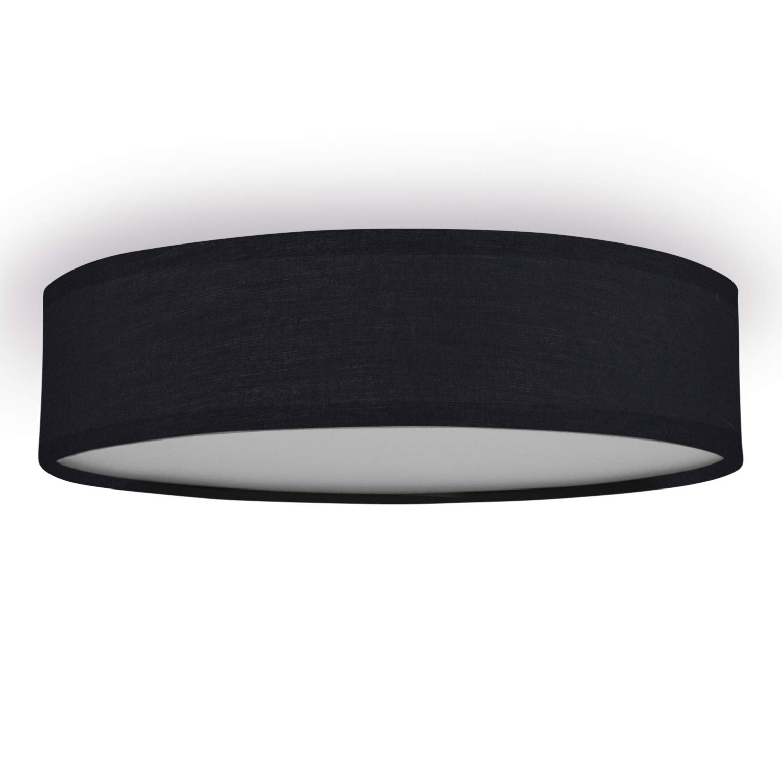 Smartwares Ceiling Light, Black, 40 cm, 3 x E14 Bulb Fittings, Suitable for LED Bulbs