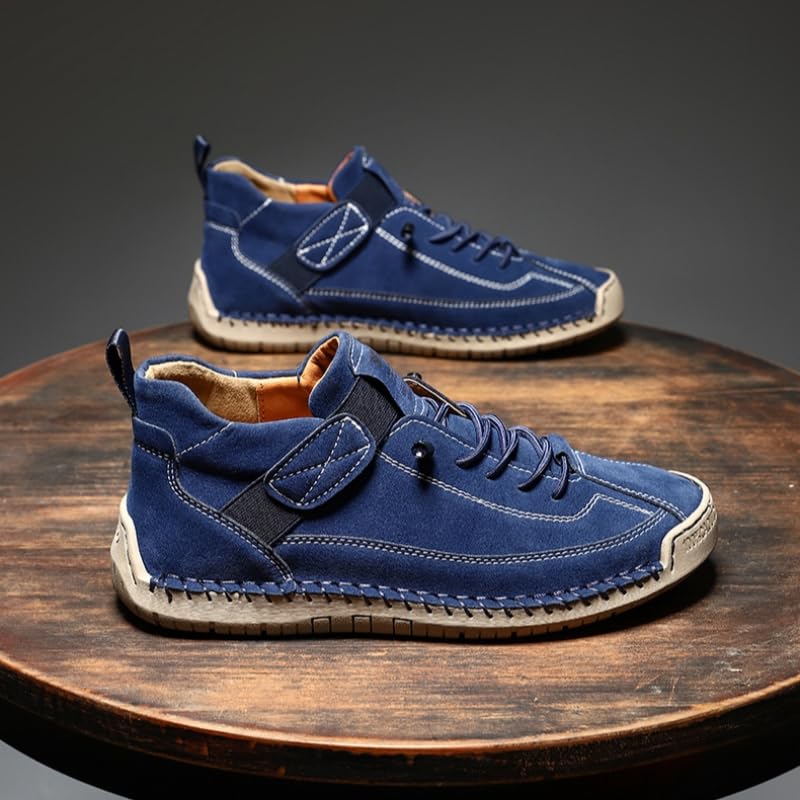 Men's Fashionable Casual Shoes - Durable Slip-Resistant Soft Sole Autumn-Winter Flat Sports Shoes with Comfort Fit2