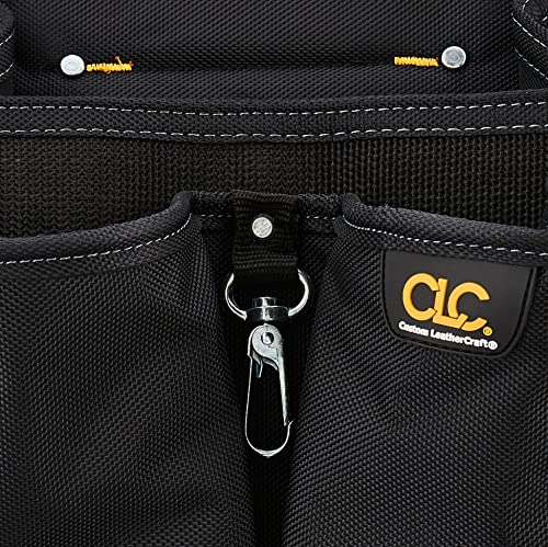 Custom Leathercraft 5508 Professional Electricians Tool Pouch, 20 Pocket,Black - Image 4
