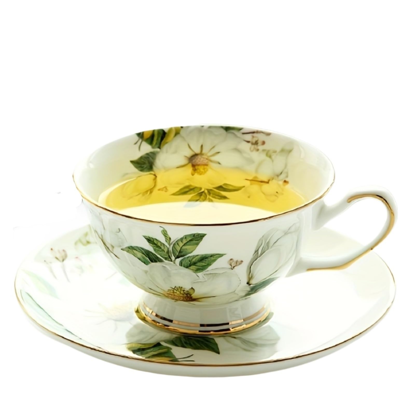Tazas Y Jarras De Café Taza De Café Con Estampado De Flores Para Té Cacao Y Leche