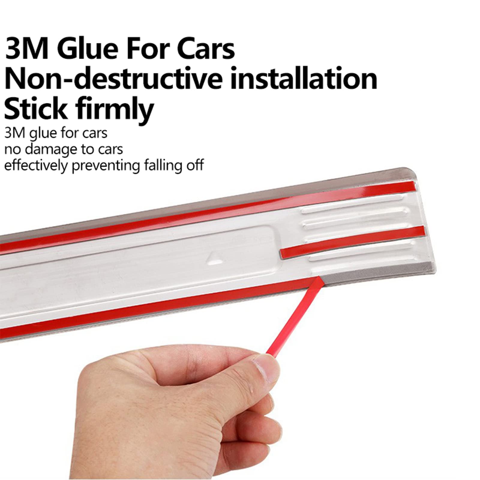4 Pezzi Soglia Porta Battitacco per Suzuki Vitara 2015-2021, Acciaio Inossidabile Esterno Batticalcagno Prevenire L'Usura Previene Graffi Protezione Accessori Decorativi
