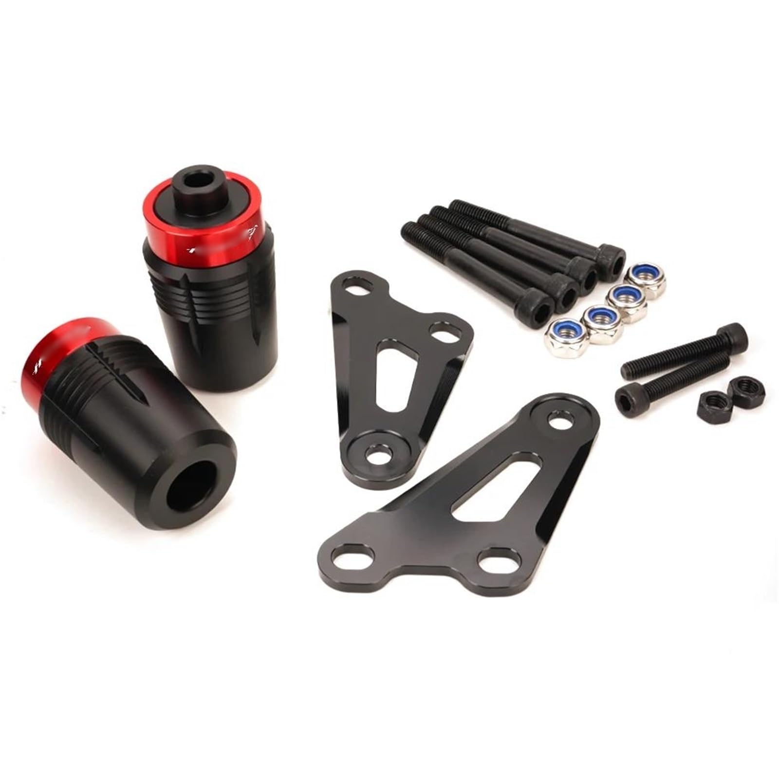 Tamponi Paratelaio Per Scarico Moto Protezione Anticaduta CB750 CB 750 1000 HORNET CB1000 Hornet SP 2025 cursore(Exhaust-Titanium3)