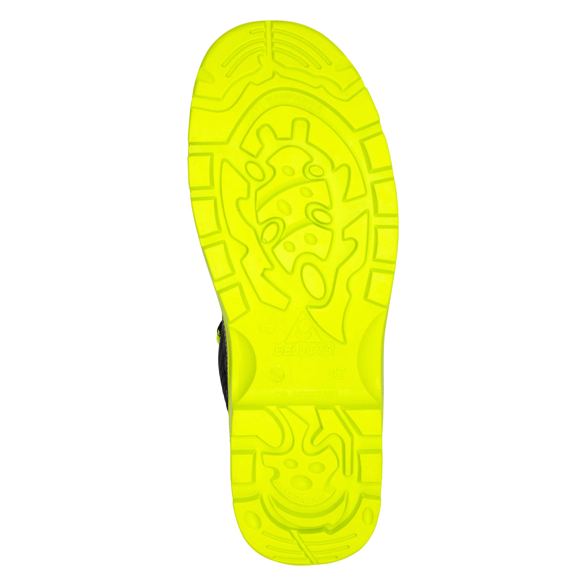 Bellota 7230938S1P Bottes de sécurité Noir, Vert, 39