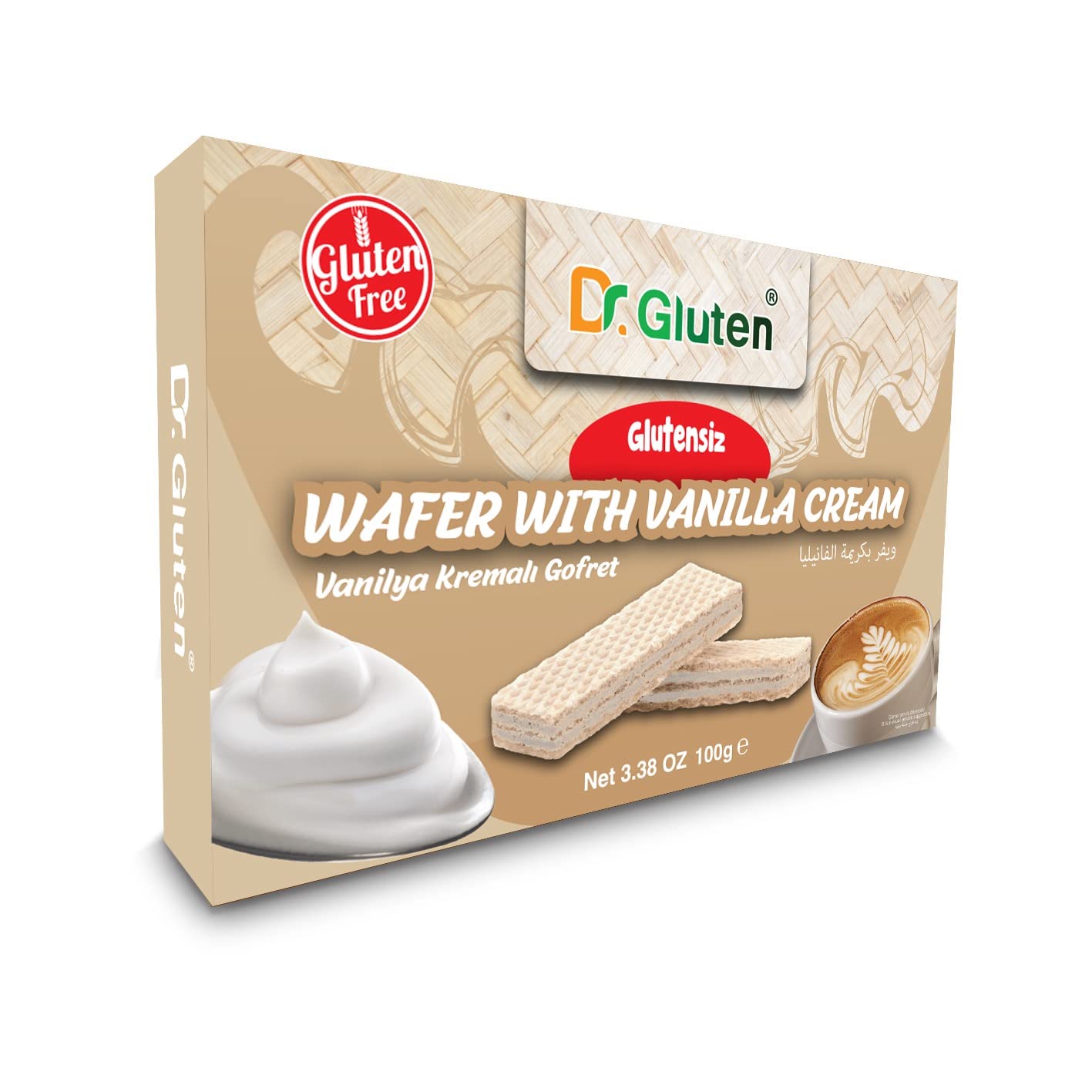 Dr. Gluten Vanilyalı Gofret (Glutensiz)
