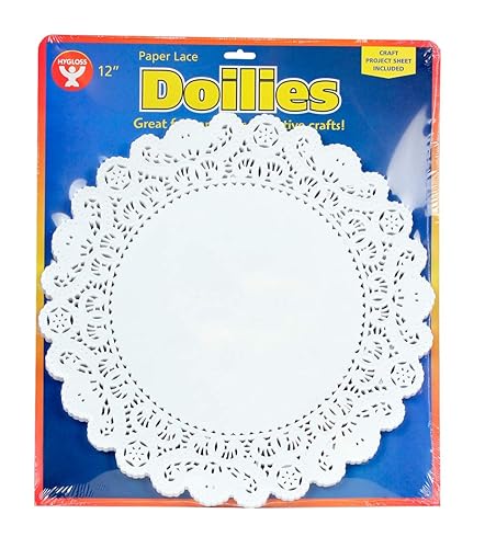 Miniatura 4 de Blondas 4 pulgadas 100 unidades color blanco Hygloss 10041