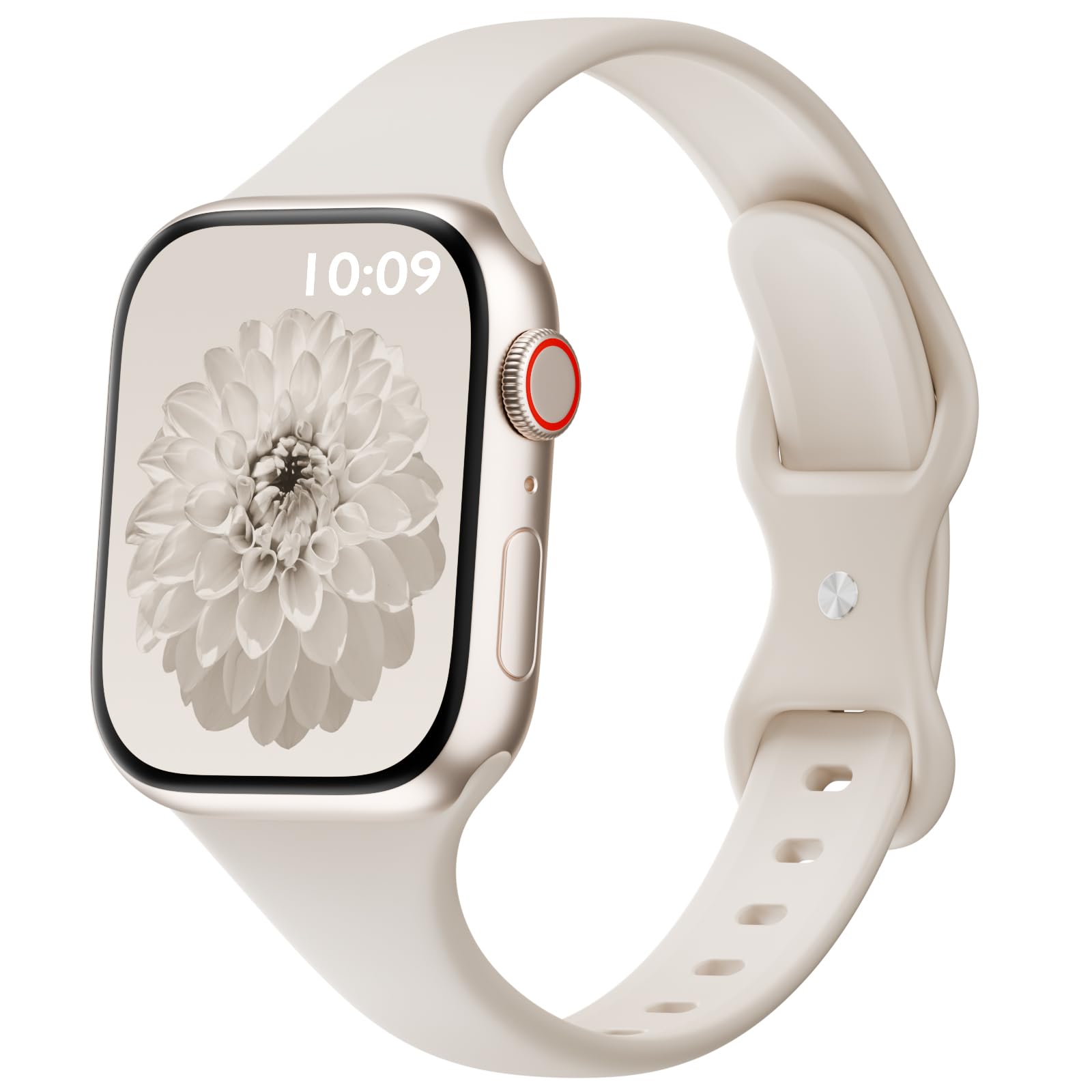 Thin Sport Silicone Slim Band Compatible with Apple Watch Bands Women Men