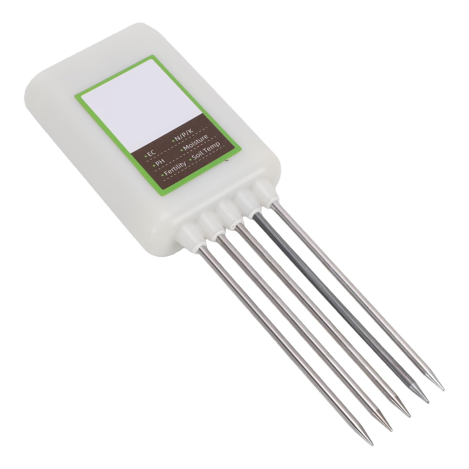 Ejoyous Medidor de Suelo Bluetooth, Monitor NPK PH EC 8 en 1 con App, for | Medidor NPK de ABS con App Móvil, Ideal para Macetas, Invernaderos y Campos