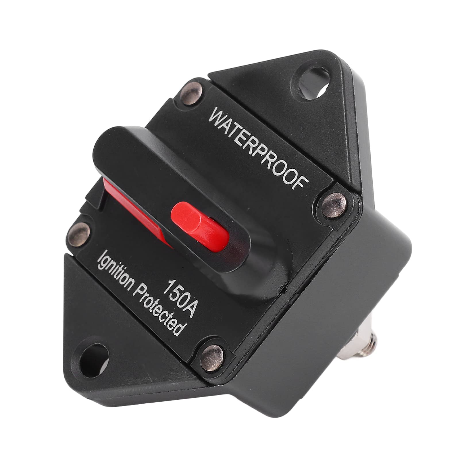 DC 32V Interruttore Automatico con Ripristino Manuale, Interruttore Termico Impermeabile 20-200A Fusibile Inverter per Auto Marine Boat Truck Bus RV ATV(150A)