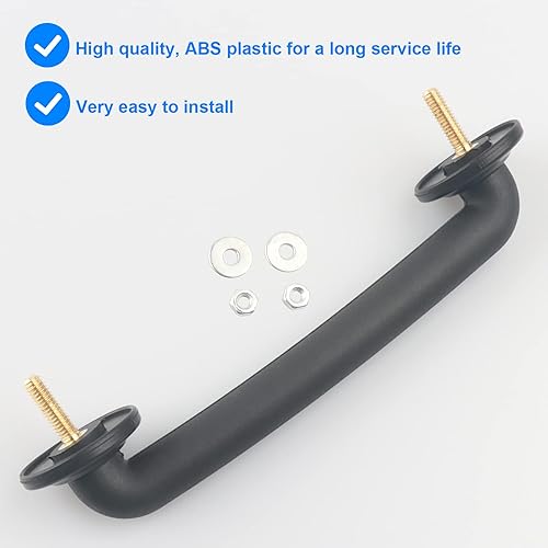 Miniatura 3 de Soporte de sujeción para parabrisas, correa para el capó, reemplazo 55176422 compatible con Jeep - Jeep Wrangler TJ 1997-2006, Jeep Wrangler JK