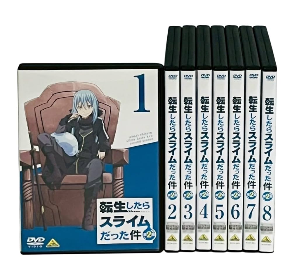 転生したらスライムだった件 1期+2期+OVA レンタルDVD アニメ 全巻 転生したらスライムだった件 1期+2期+OVA レンタルDVD アニメ