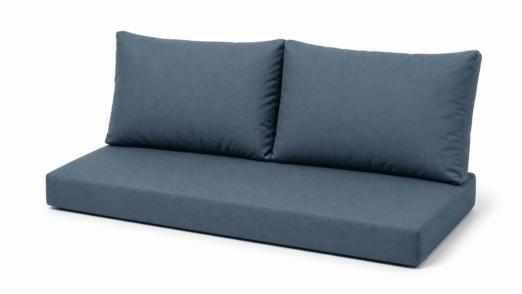 Euro Pallet Furniture Cushions Set, Navy Blue, Complete Set 10cm