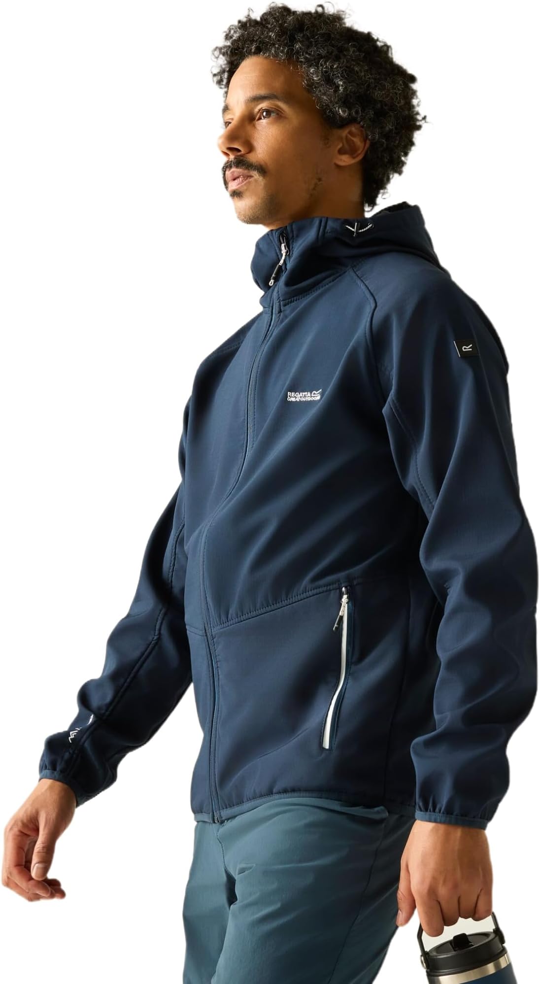 Mens Arec III Softshell Jacket, Blue, L