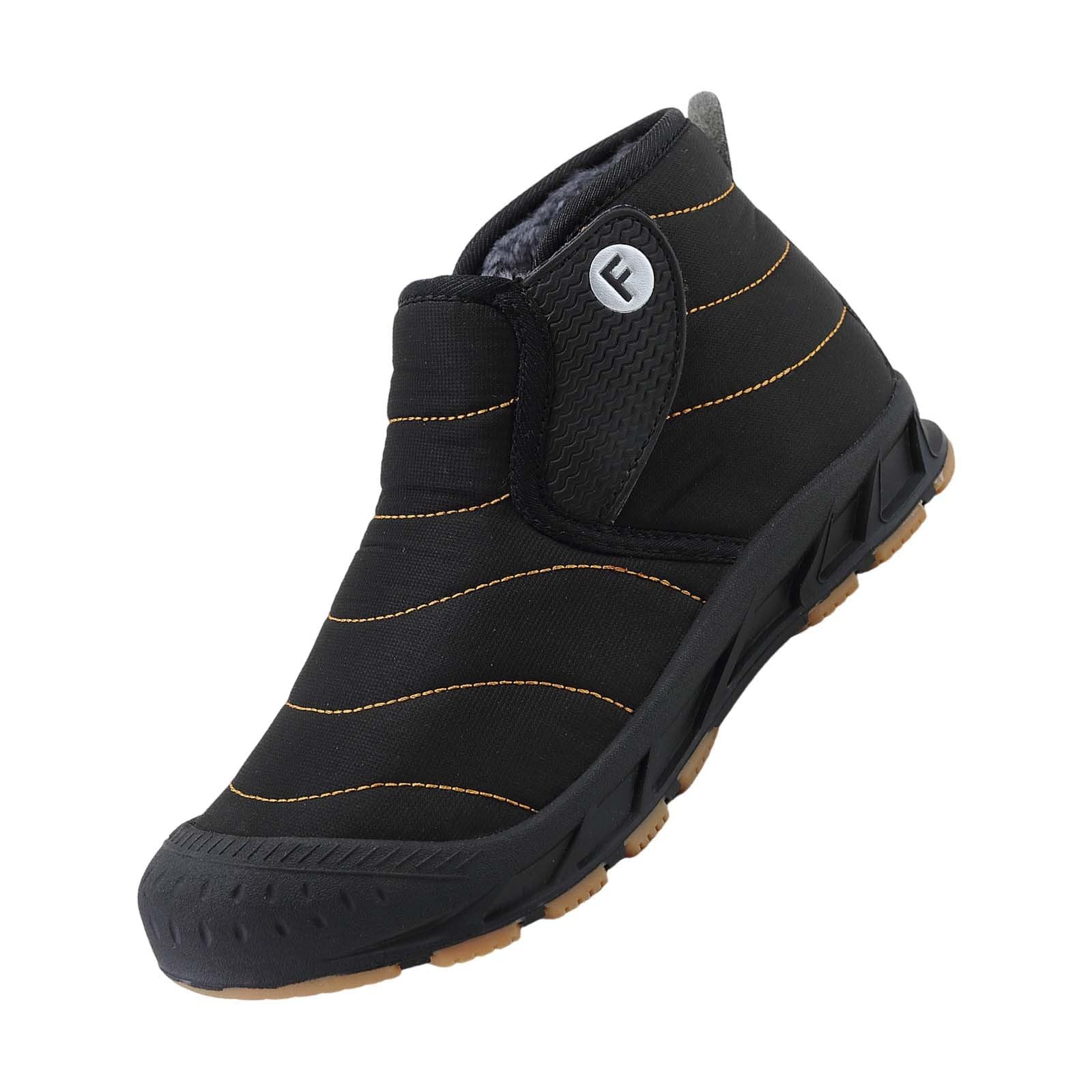 Botte Hiver Bottes De Neige pour Couple, Bottes De Neige Montantes pour Hommes, Baskets Décontractées À La, Bottes De Neige pour Femmes, Bottes d'hiver Rembourrées Et Chaudes