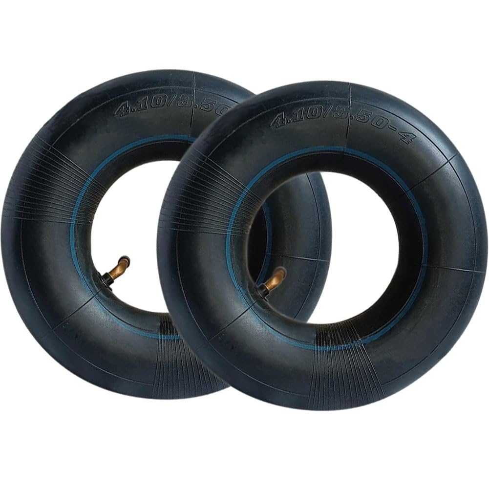 Chambre A Air Brouette 4.80/4.00-8 Lot De 2 Chambres à Air Pour Brouette 4.80/4.00-8 - Valve Incurvée - Pour Diable, Chariot, Tondeuse Chambre A Air 4.80 4.00-8