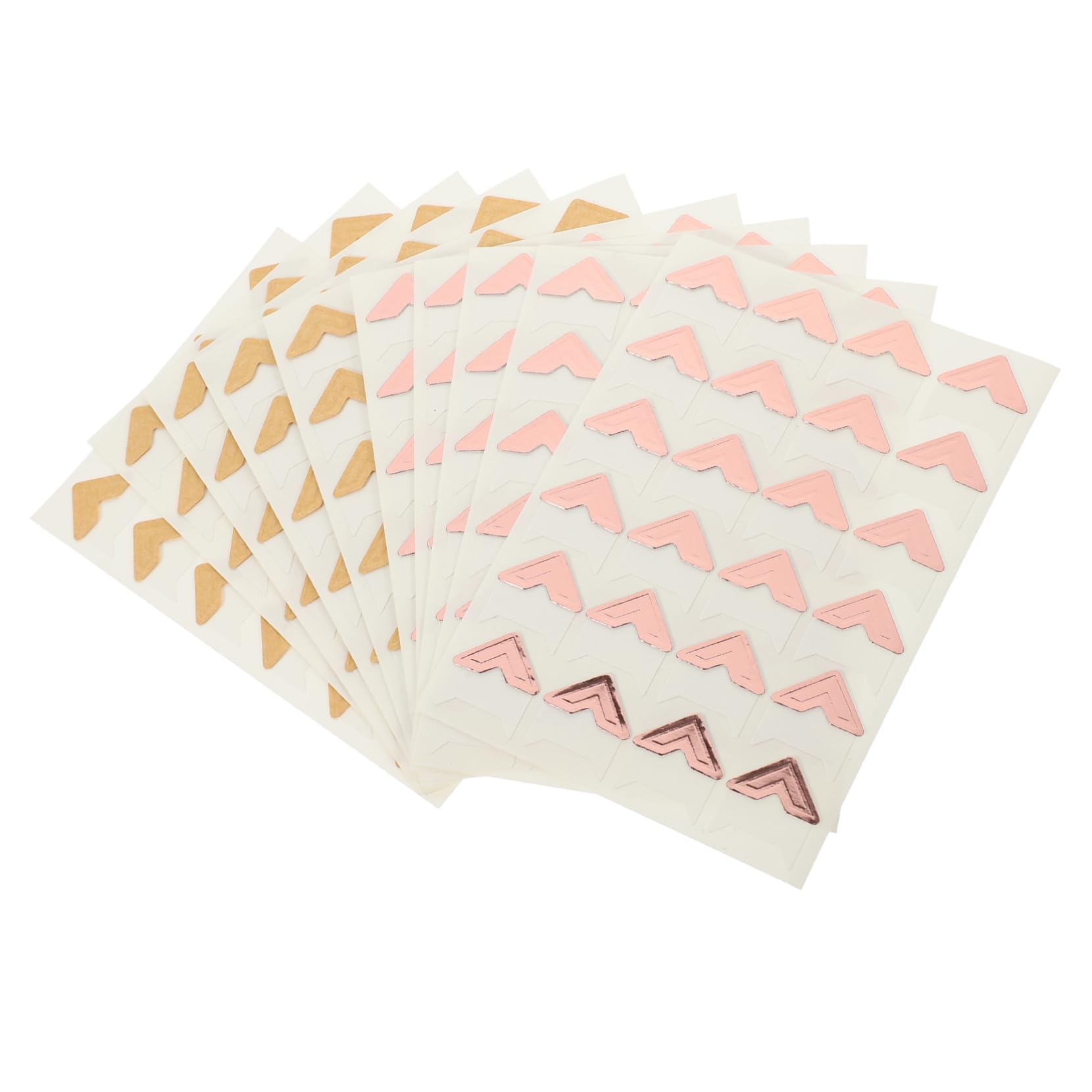 ERINGOGO 10 Pack Self-Adhesive Photo Corners Album Accessories for Scrapbook Photo Album Corner Stickers