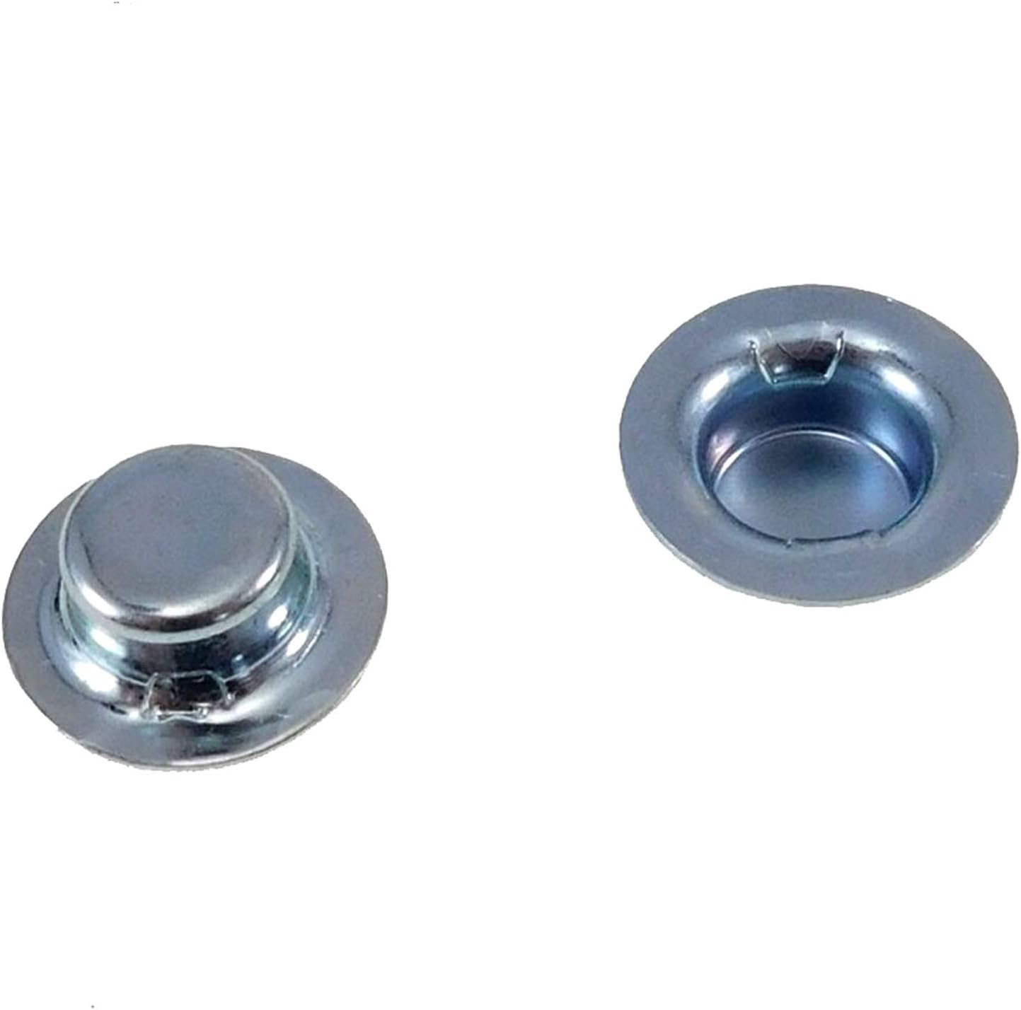1/2" Push-on Cap Nut - Axle Cap Nut - Wheel Retainer (4 Pack) - Fits 1/2" Diameter Shafts/Axles