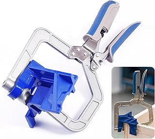 90 Degree Corner Clamp for Woodworking, Welding, Carpenter Photo Frame, Holding Assemblies Like Cabinets and Drawers Right...