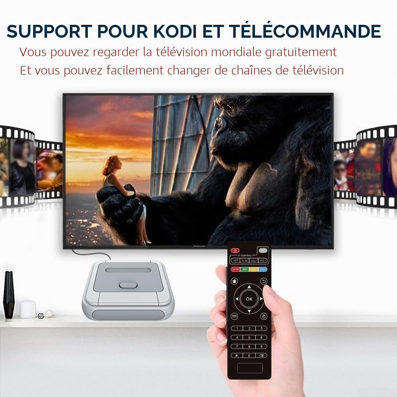 Déverrouillez le plaisir avec la console de jeux vidéo rétro Game Box X prenant en charge plus de 33 000 jeux disponibles aujourd'hui