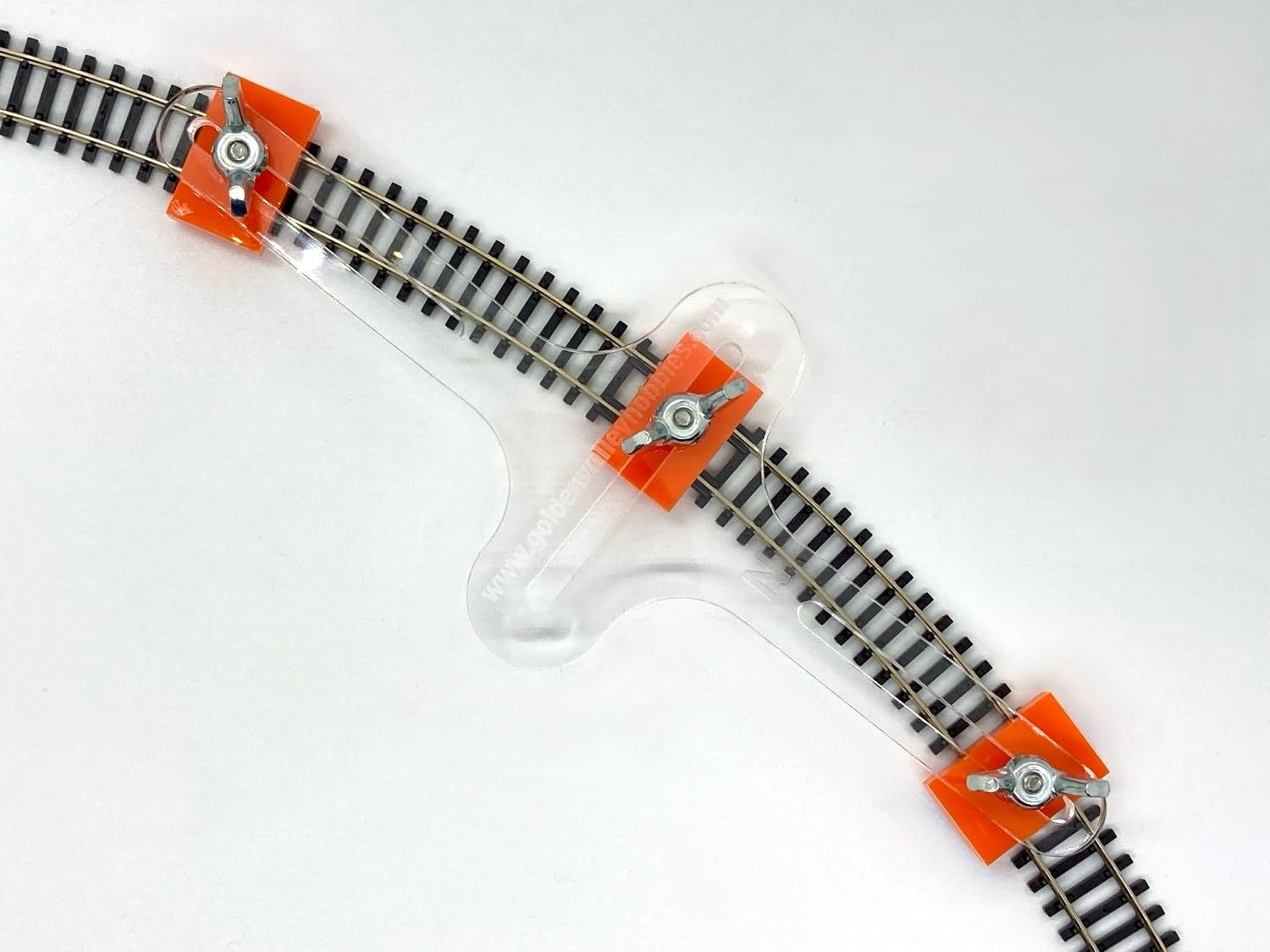 Flexible Track Holding Tool N gauge - Pack of 2 - Golden Valley Hobbies GVFTN