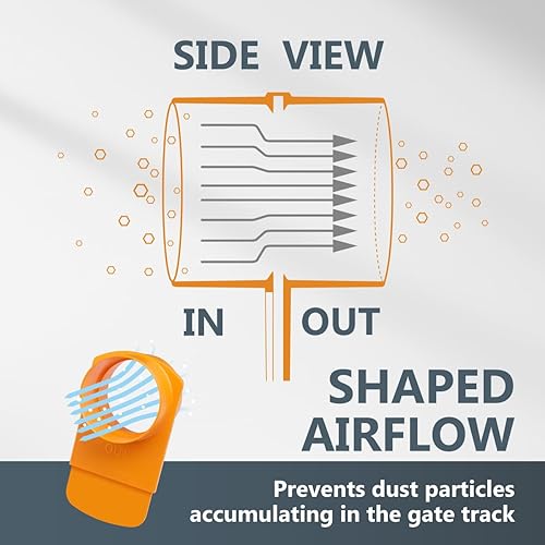 Miniatura 18 de POWERTEC 70149-P9 - Manguito flexible de control de polvo de 4 pulgadas con abrazaderas de manguera de acero, conector de manguera, acoplador