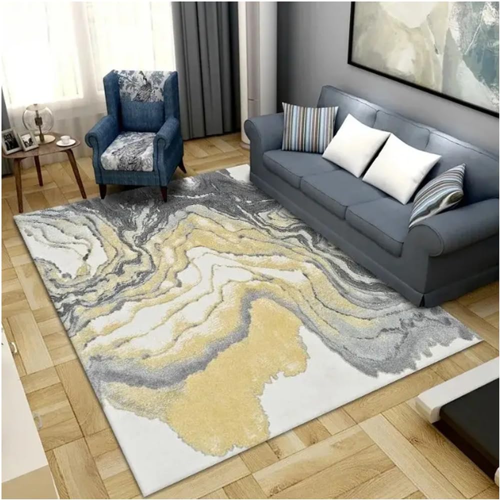 Chambre tapis de sol géométrique 80x150cm et tapis moderne simple de salon
