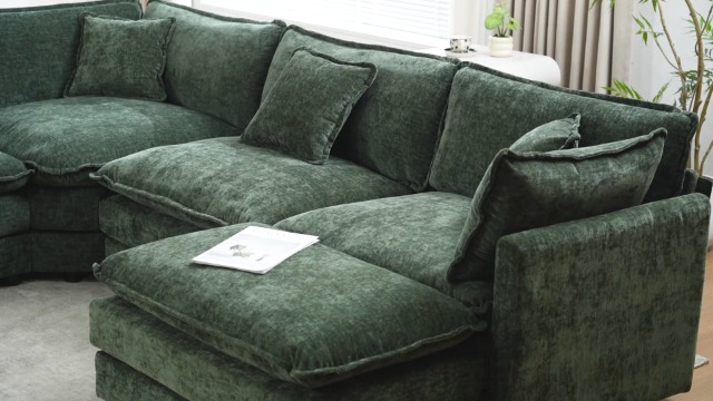 Amazon.com: GNIXUU Oversized 7 Seater Modular Sectional Sofa, Deep