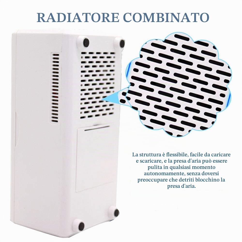 Frigo Portatile Elettrico, Refrigeratore per Insulina, Mini Frigorifero Dispositivo di Raffreddamento Raffreddamento Dell'Insulina 2 ~ 8 ℃, per La Casa, I Viaggi, Il Campeggio (Batteria Integrata)