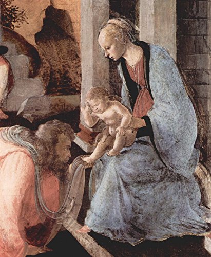 Cuadro de Botticelli Kneeling de tamaño mediano con impresión mate para pared 2