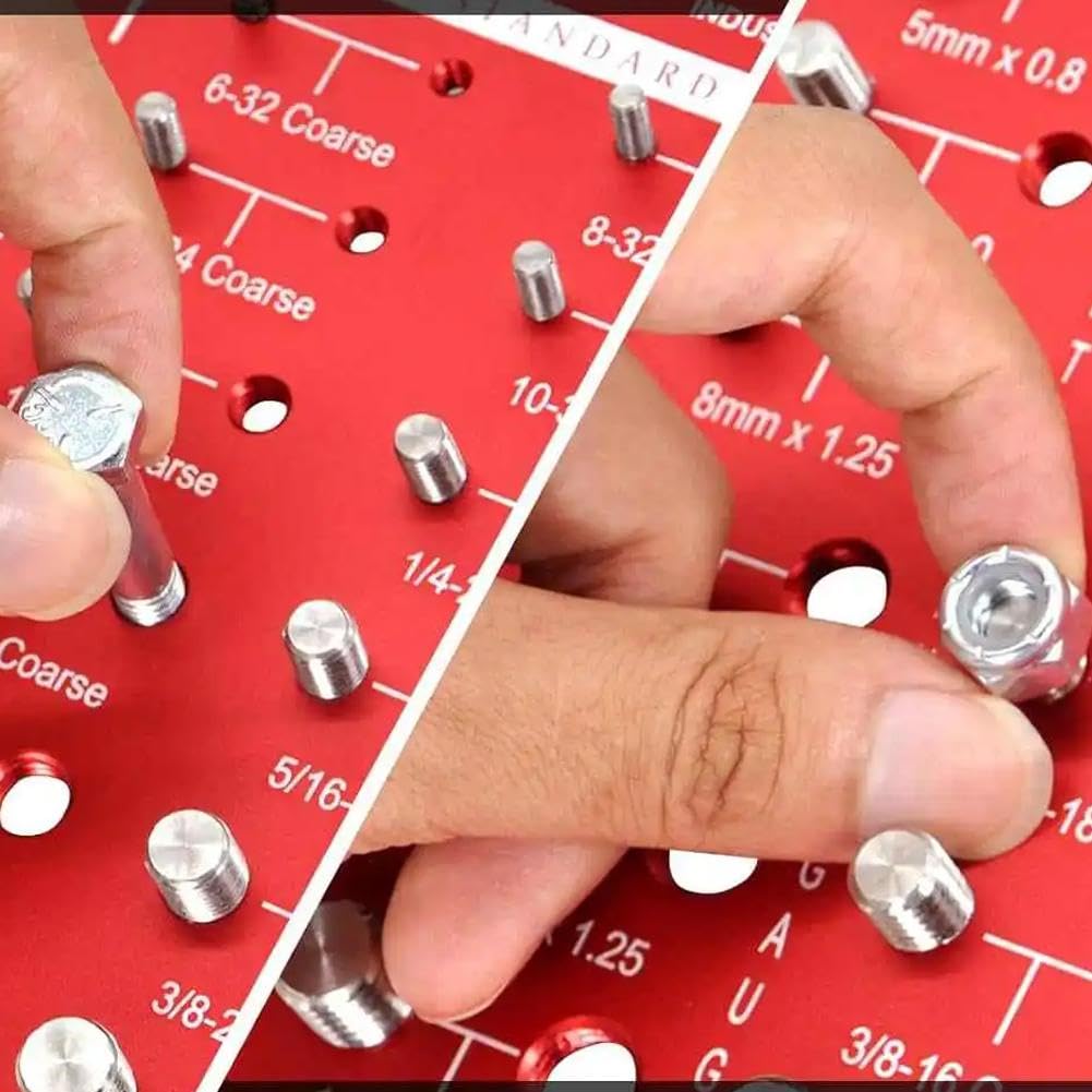 DADO DI MISURAZIONE Filo Dado Di Misurazione Filo Bobina 6*4 Cm Lega Di - Foto 3