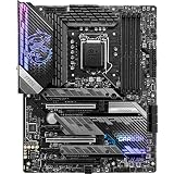 MSI MPG Z590 Gaming Carbon WiFi Gaming Motherboard (ATX, 11. / 10. Generation Intel Core, LGA 1200 Socket, DDR4, PCIe 4, CFX, M.2 Slots, USB 3.2 Gen 2, Wi-Fi 6E, DP/HDMI, Mystic Light RGB)