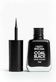 Hilary Rhoda Coal Black Liquid Eyeliner | Smudge-Proof & Waterproof Eyeliner for Women | Glossy Finish & Long Lasting | Hi Price In India