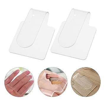 2pcs Handheld Acrylic Makeup Mixing Palette Professional Blending Tools for Foundation Creams Colors for Salon Makeup and Nail Art Applications