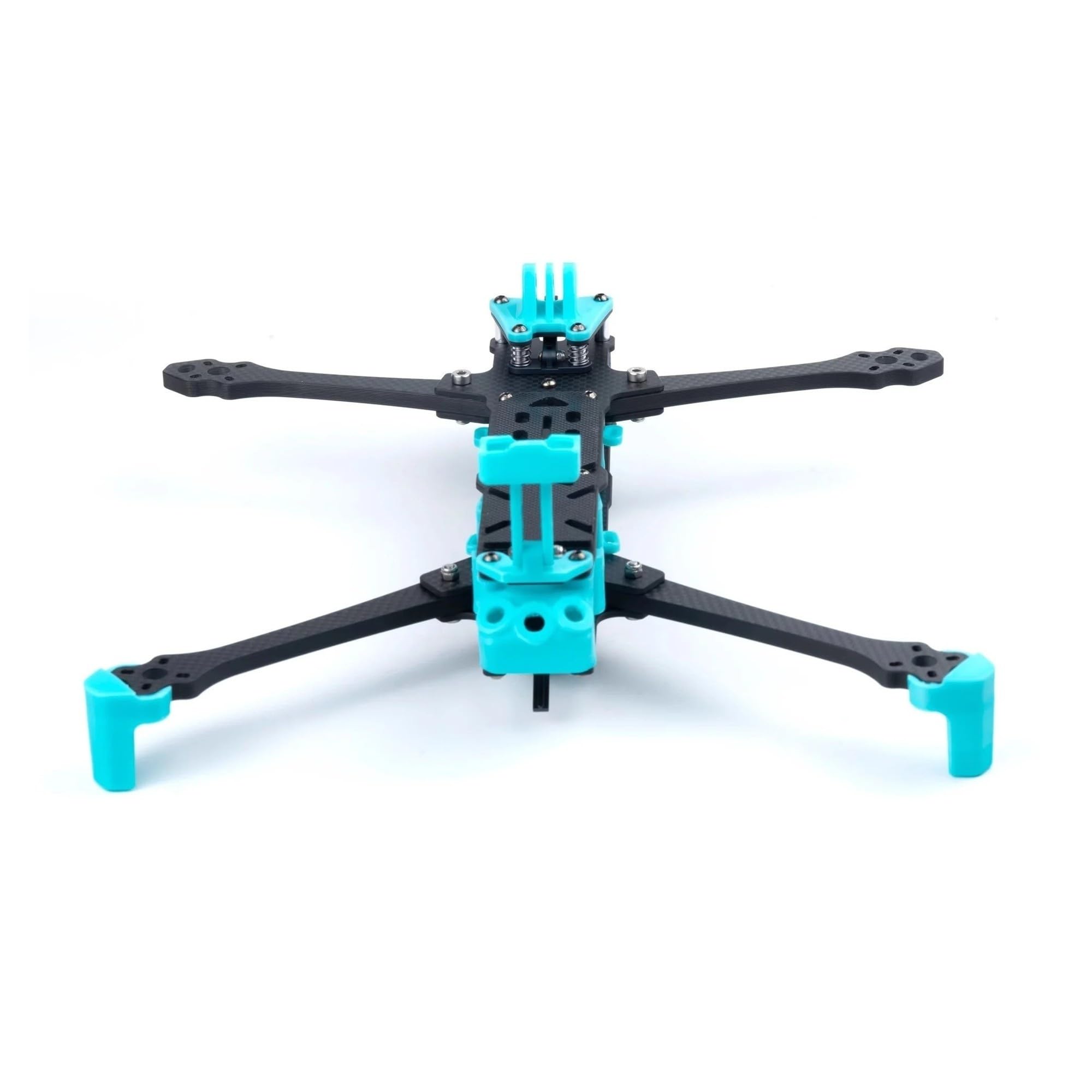 7 plegables de largo alcance FPV Kit de marco de fibra de carbono Quadcopter piezas de bricolaje