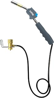 BLUEFIRE HZ-8388B Self Igniting 3' Hose Gas Welding Torch, Swirl Flame, Fuel by MAPP/MAP Pro/Propane (Torch)