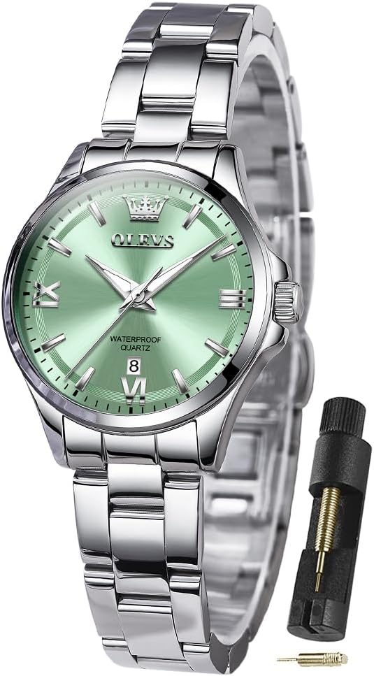 OLEVS Women's Quartz Watch Waterproof Fashion Dress Wrist Watch for Ladies
