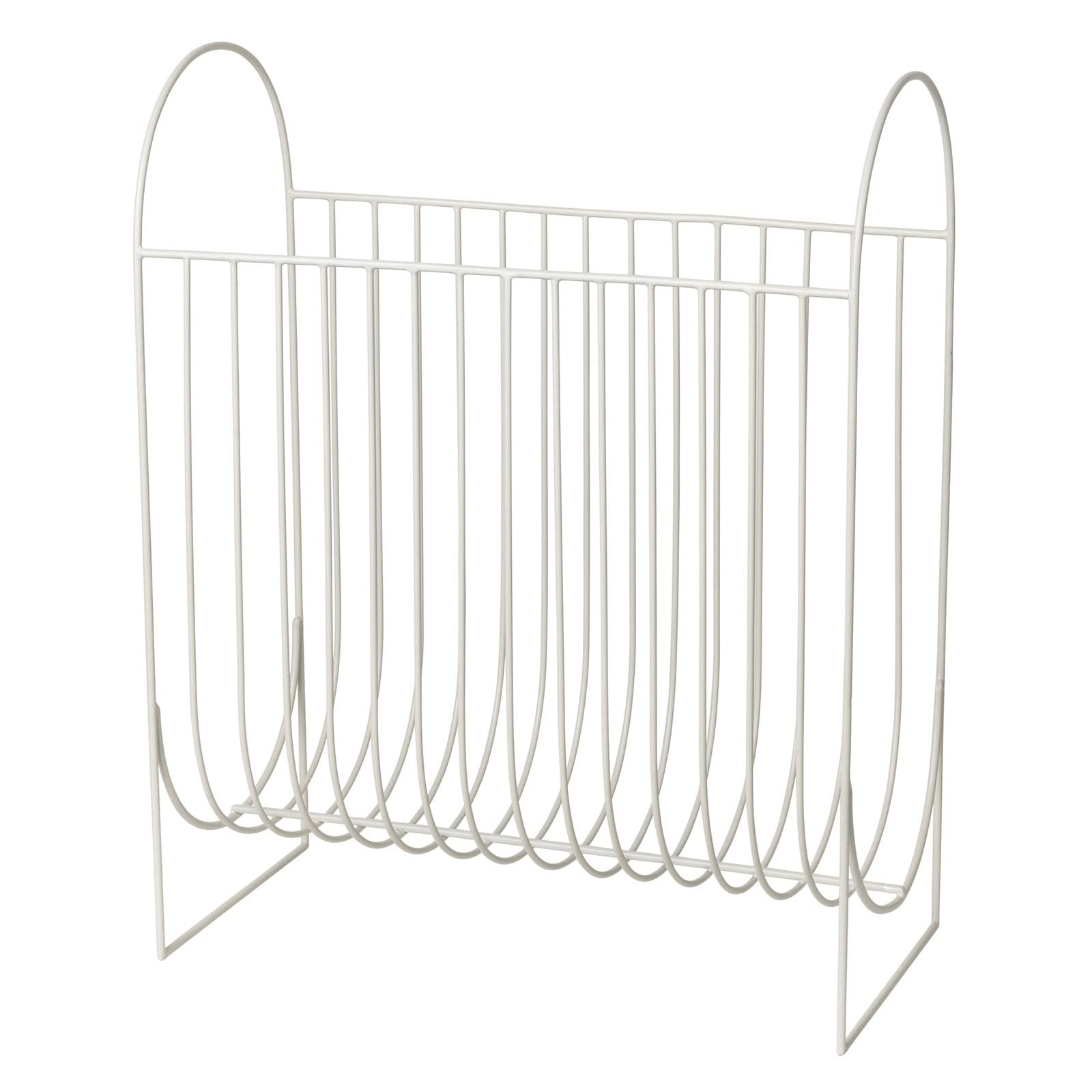 Magazine Holder, Steel, lightgrey, 51 cm