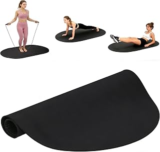 bimiti Springseilmatte Outdoor, 140x90cm Jump Rope Mat Rutschfest Dicke 7mm