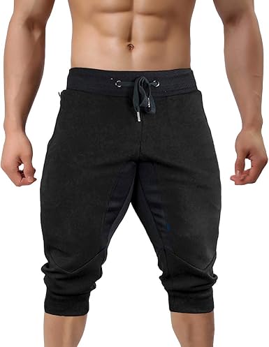 TREKEK Men's Joggers Shorts Workout 