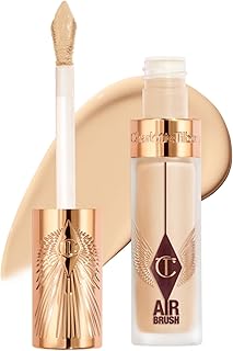 Charlotte Tilbury AIRbrush Flawless Blur Concealer - Longwear Concealer for Dark Circles, Blemishes, Redness & More - Hydrating, Crease-Proof & Full Coverage with a Natural Matte Finish