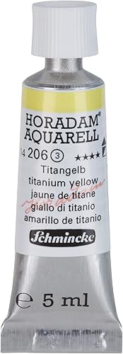 Schmincke - HORADAM® AQUARELL - aquarelle d'artiste ultrafine, Jaune de titane -