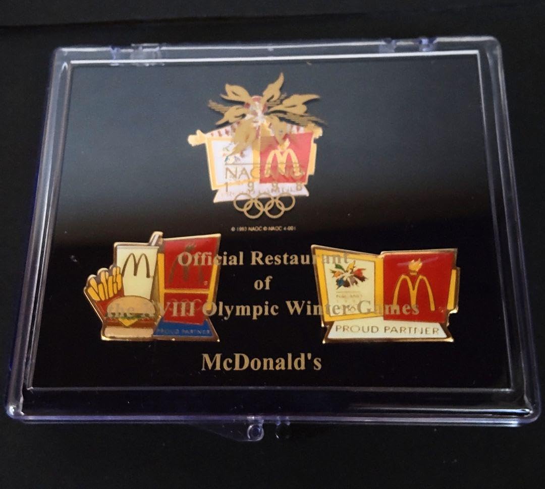 【Jurico】長野オリンピック　マクドナルド　ピンバッジ5個セット Amazon | 長野オリンピック マクドナルド ピンバッジ ホビーグッズ