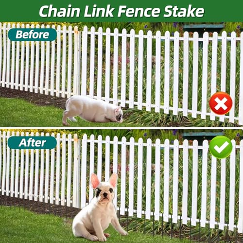 Besitu 12 Inch Rebar Stakes J Hook Ground Stakes 16-Pack Heavy Duty Galvanized Chain Link Fence Stakes Metal Tent Stakes for Outdoor Lawn Decorations Inflatables Canopy Swing Set - Thumbnail 6
